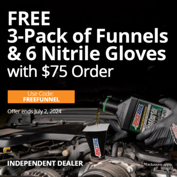 Free Gloves and Funnels for PC / Catalog Customers