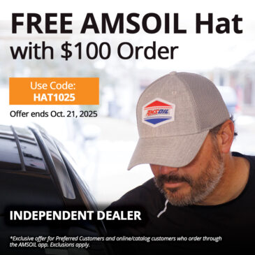 Official AMSOIL App Promo – Free Hat