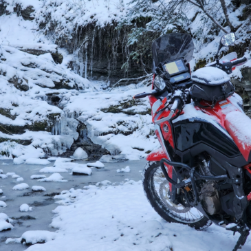 Chasing snow requires confidence in your machine